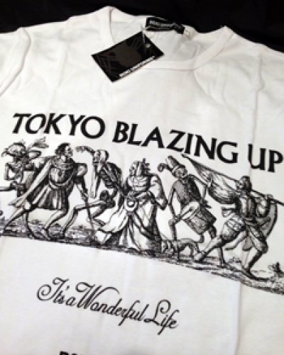 画像1: KENICHI FUJISAKI × JETLINK " TOKYO BLAZING UP " T-SHIRTS 枚数・サイズ限定 再発