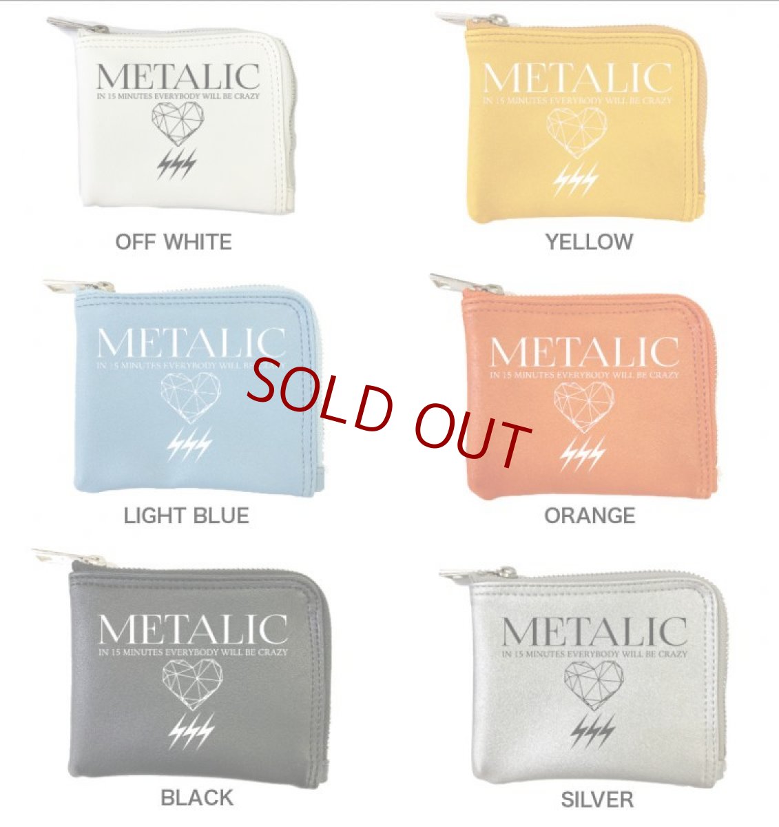 画像2: RODROCK / METALIC WALLET (2)