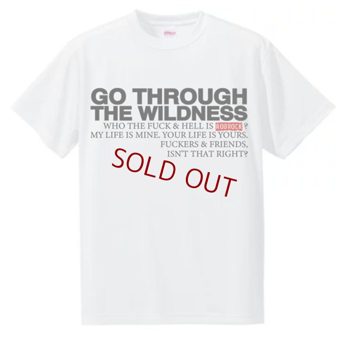 画像3: 【受注生産】RODROCK NEW TEE 2022 -GO THROUGH THE WILDNESS- (3)