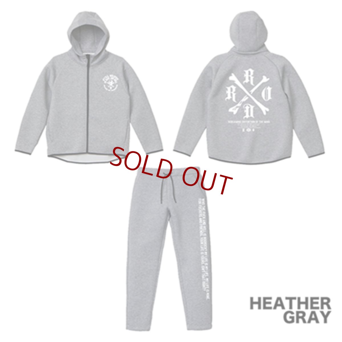 画像2: 【受注生産】RODROCK Double-Knit FULL ZIP PARKA & PANTS (2)