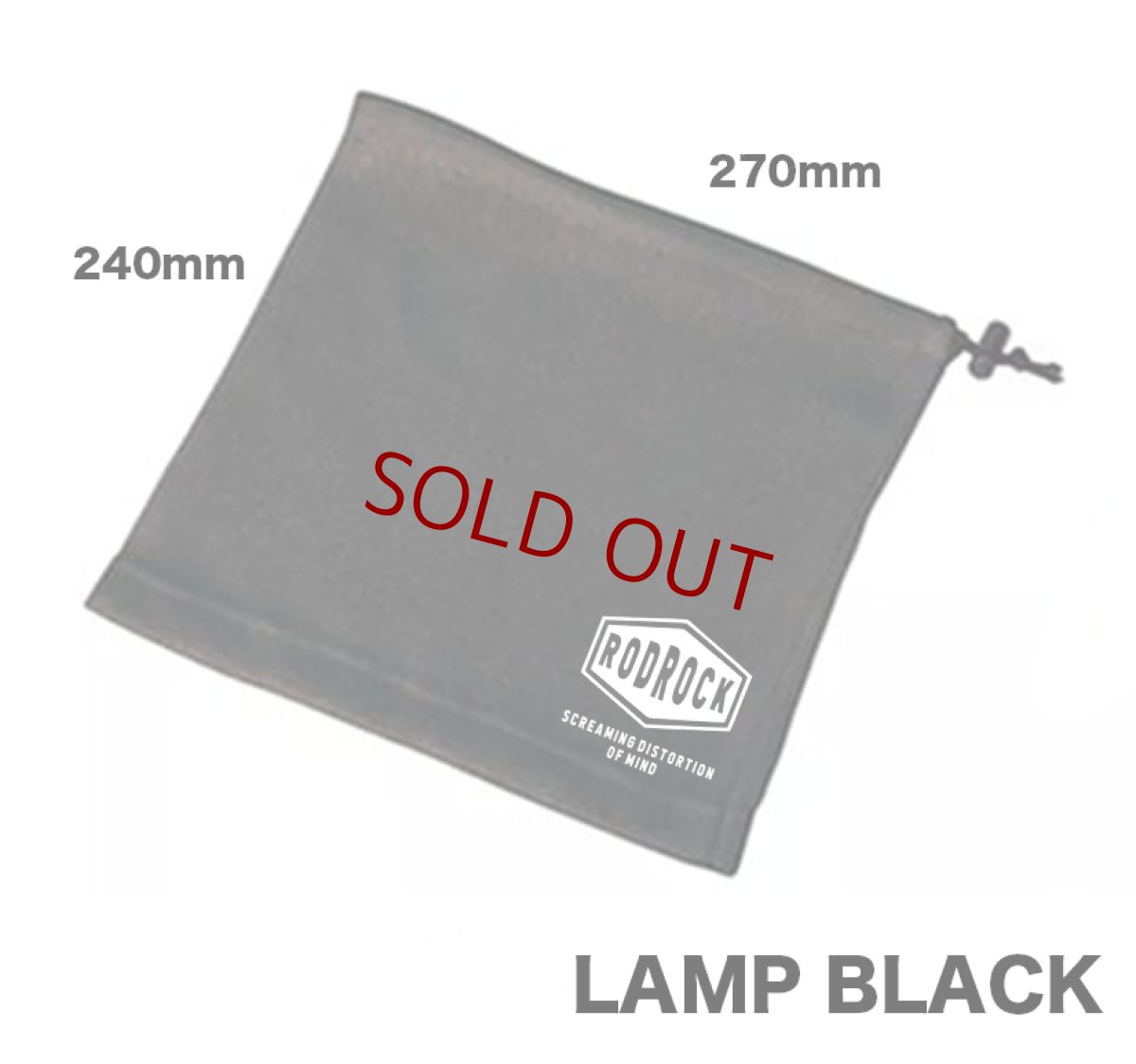 画像2: 【受注生産】刺繍 RODROCK NECK WARMER (2)