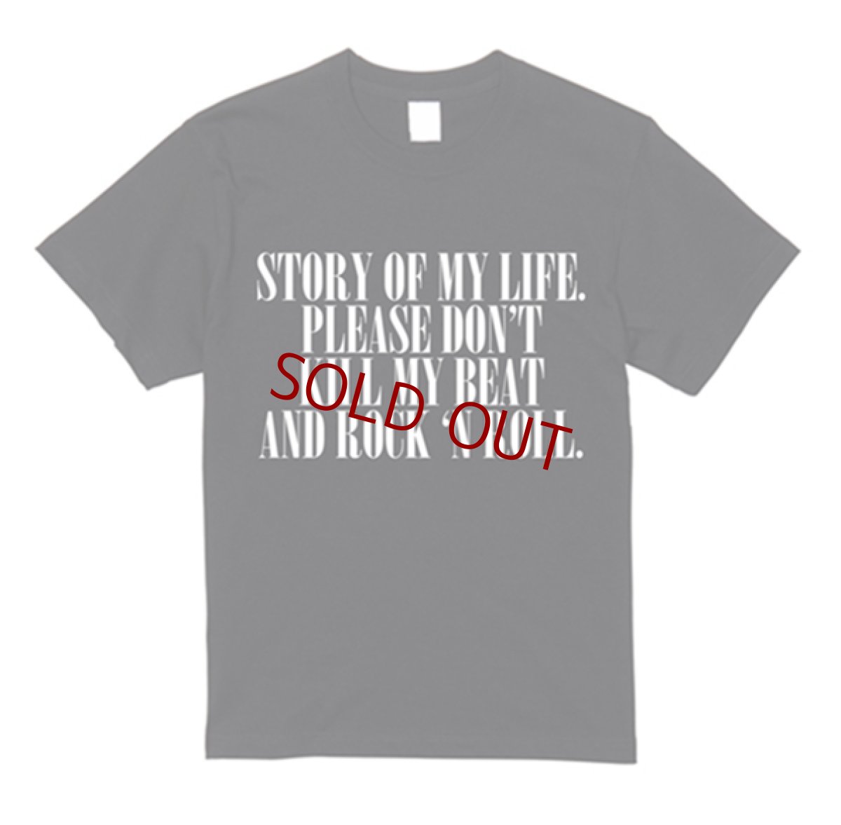 画像1: 【受注生産】RODROCK TEE "STORY OF MY LIFE" (1)