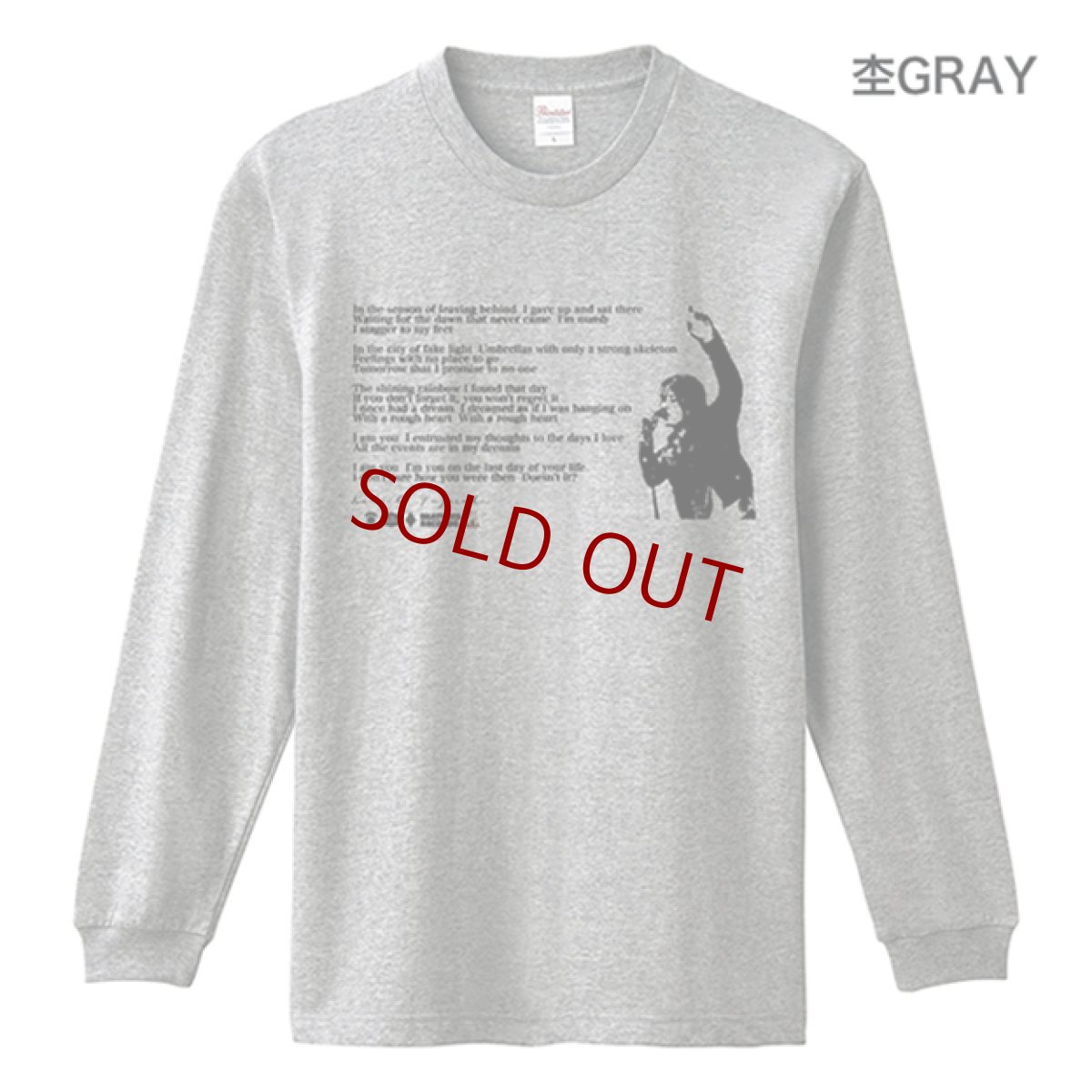 画像5: 【受注生産】RODROCK LONG SLEEVE TEE  "Bright Rainbow" Autumn 2024 (5)