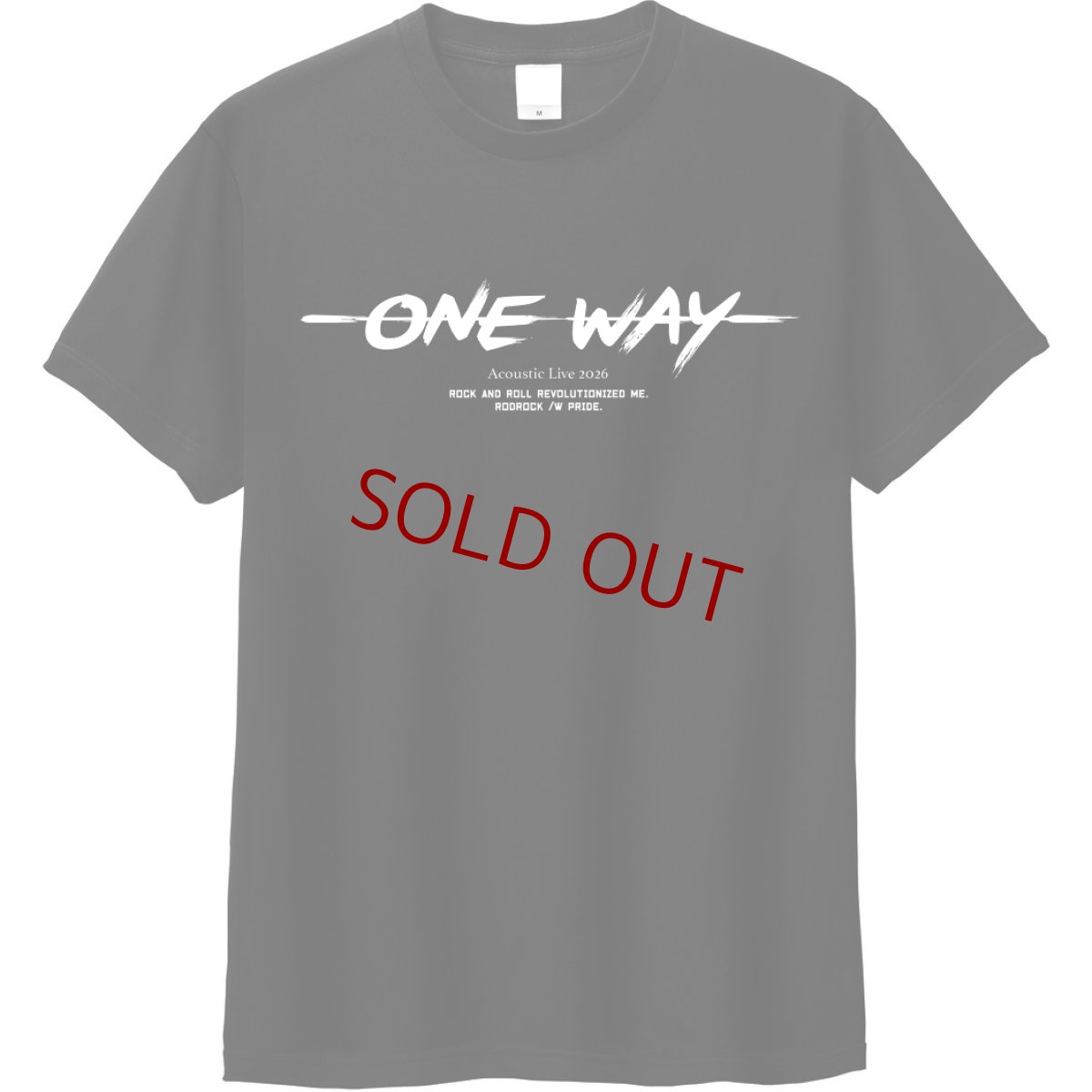 画像1: 【受注生産】RODROCK -ONE WAY- TEE (1)