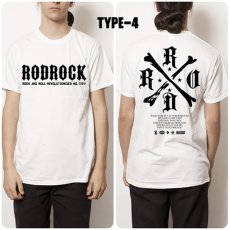 画像2: 完成品【受注生産】RODROCK TEE 2025 SUMMER：TYPE-4 / WHITE (2)