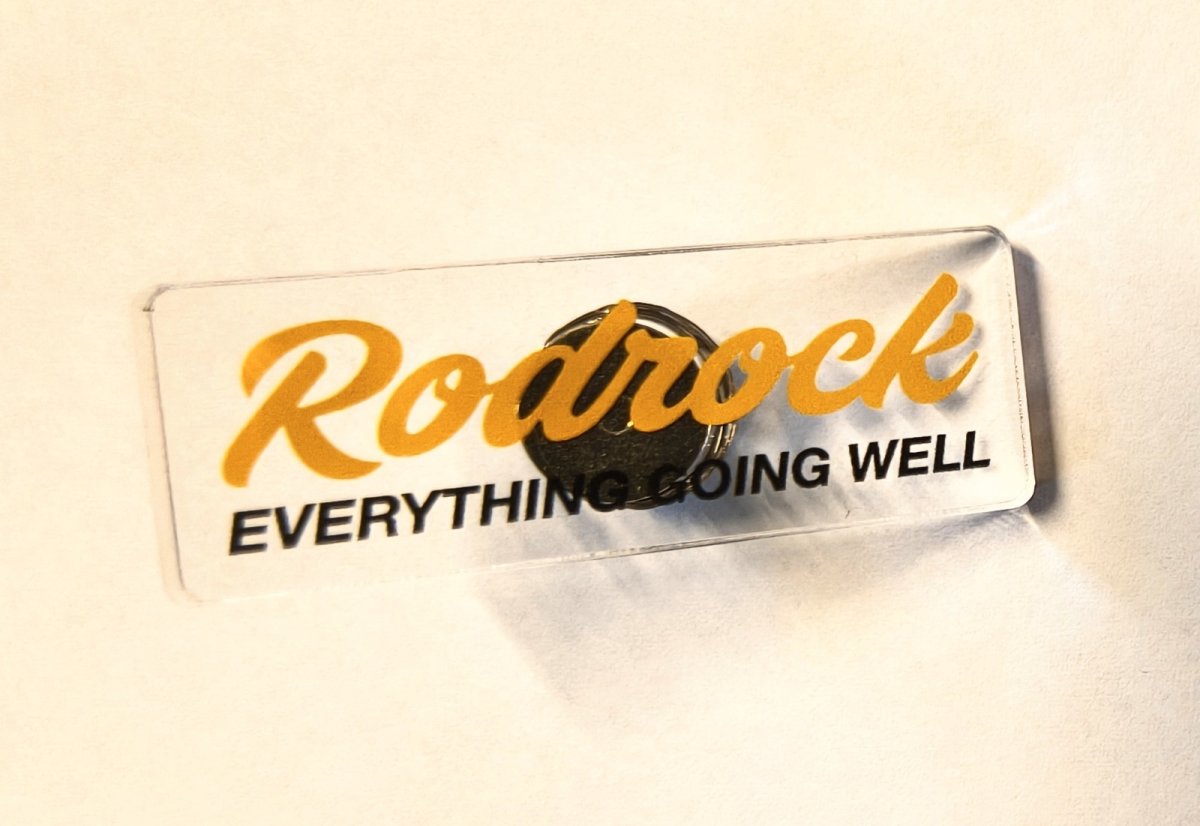 画像2: RODROCK ACRYL PINS - EVERYTHING GOING WELL - (2)