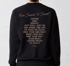 画像2: 【受注生産】SUNRISE SUNSET COFFEE BREAK SWEATSHIRTS FALL 2026 (2)