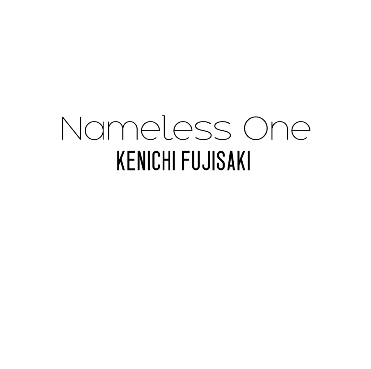 画像1: 【CD-R】Nameless One / KENICHI FUJISAKI (1)