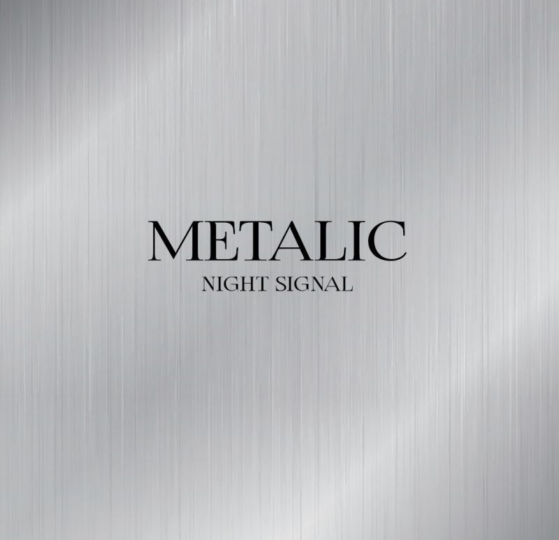 画像1: METALIC / NIGHT SIGNAL (1)